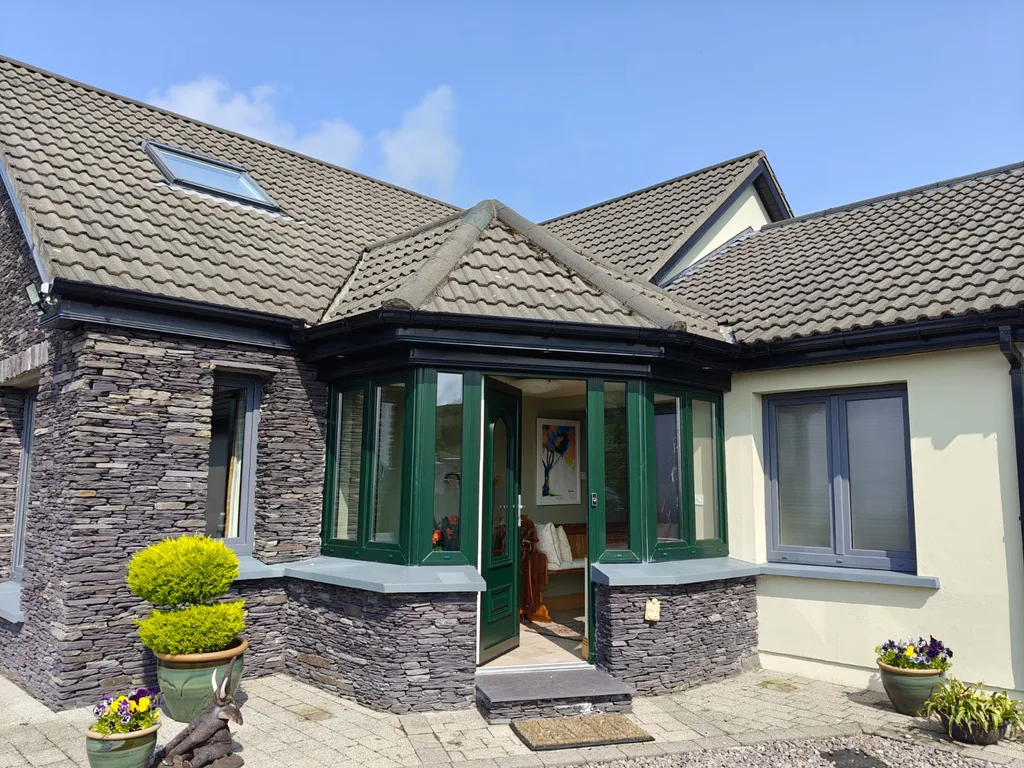 Clean guttering after maintenance by Munster Gutters in Kerry